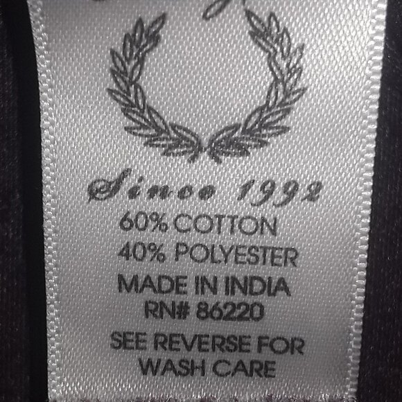 Mens Cactus Man-Ricky Singh Sueded Large V-Neck Purple T-Shirt - Picture 5 of 5